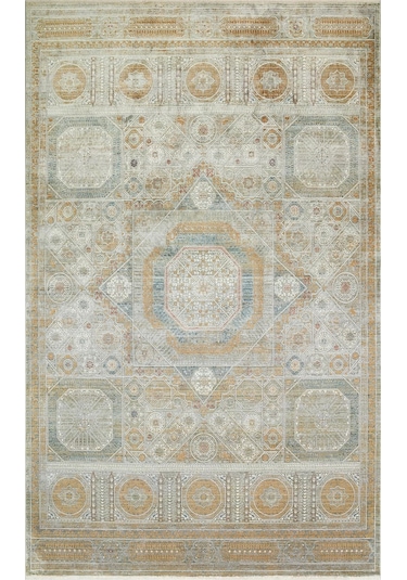 Eko Halı Mahal Mhl 10 Terra Salon Halısı Çok Renkli