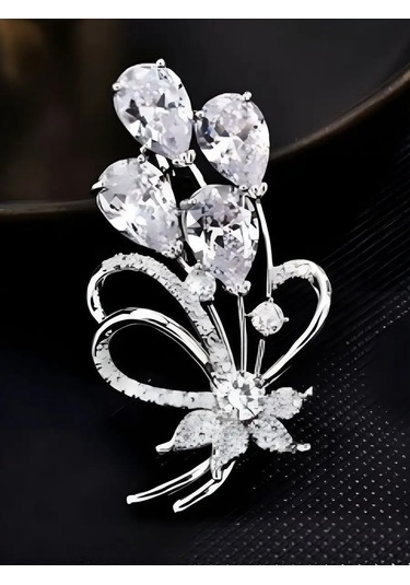Beautiful Detail Broş Bijuteri 154435179 Beyaz