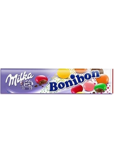 Milka Bonibon Renkli Draje Silindir Kutu 24 x 24.3 G