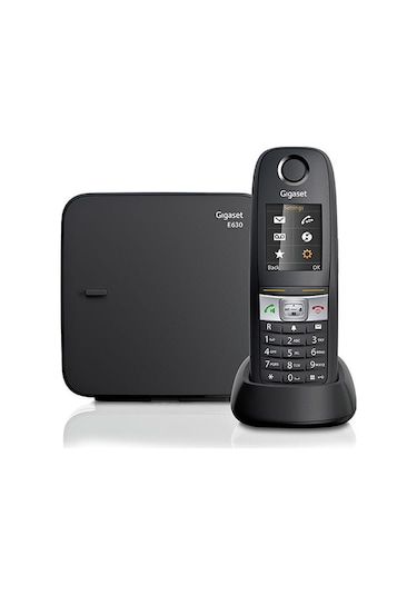 Gigaset E630 Dect Telefon Siyah