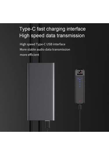 Vkemall Cs05 Wifi Bağlantılı 1080p Mini Kamera, 180 Dönebilir Lens, Gece Görüşü, Bisiklet Aparatı Dahil