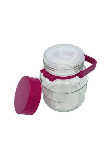 Mnogo Banok Cam Kavanoz Kapaklı Ve Süzgeç Toplu 1.1 Litre/2 Adet 310014258 Diğer