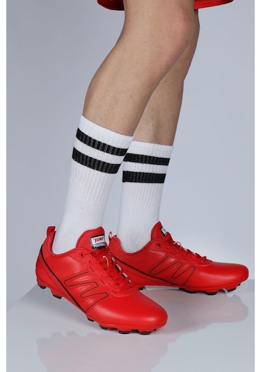 Jump Orthopedix Futbol Krampon Spor Ayakkabısı 28524 Kırmızı