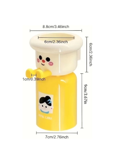 Elmpaly Yeşil Duş Düzenleyici Yapışkanlı Diş Fırçası Askısı Ağız Çalkalama Kabı Yeşil