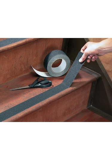 Merdiven Kaydırmaz Bant 25mm X 25mt Siyah Mk0834