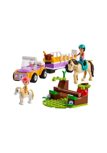 LEGO® Friends At ve Midilli Römorku 42634 4+ Yaratıcı Oyuncak Yapım Seti - 105 Parça