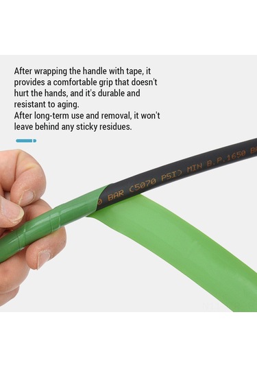 Geeroyoo Kayak Ve Kanolar İçin Kaymaz Silikon Tutma Bandı - Yeşil Renk, Otomatik Yapışkanlı