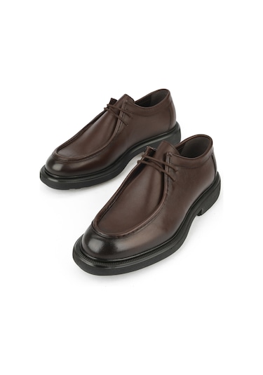 Ziya, Erkek Hakiki Deri Ayakkabı 1531043z4043 Kahve 1531043z4043 300 Kahve