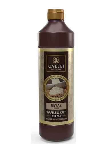 Callei Beyaz Waffle Çikolatası Şişe 1 KG