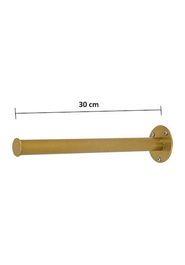 Gold Metal Duvara Monte Solid Stylish Askılık Elbise Askılığı Konfeksiyon Askılığı Kıyafet Askılığı Gold