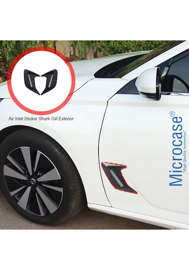 Microcase Universal Kaput Çamurluk Venti Izgarası Sağ Sol 2 Adet - Al5394