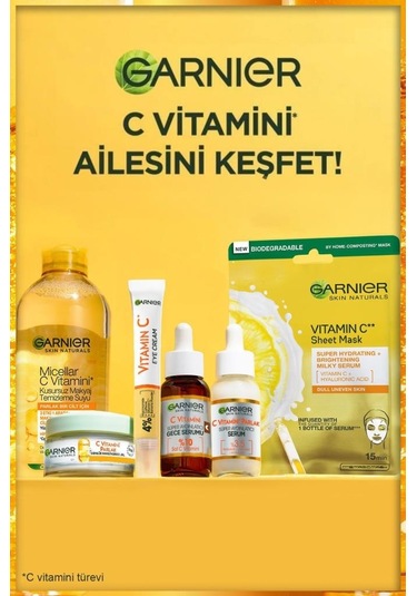 Garnier C Vitamini Süper Aydınlatıcı Serum 30 ML + Aydınlatıcı Gece Serumu 30 ML