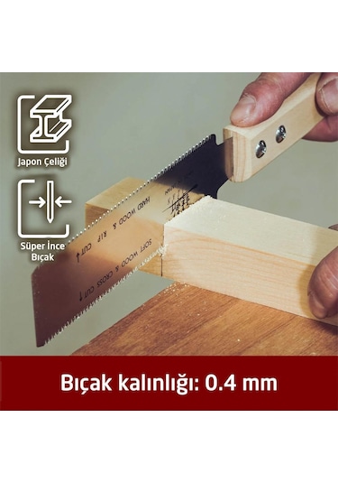 Suızan Suizan Sfl004 Mini Flush Cut Çift Taraflı Japon Testeresi 15 Cm