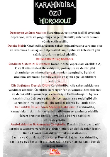 Karahindiba Kökü Bitki Özü Taraxacum Officinale 250 Ml %100 ...