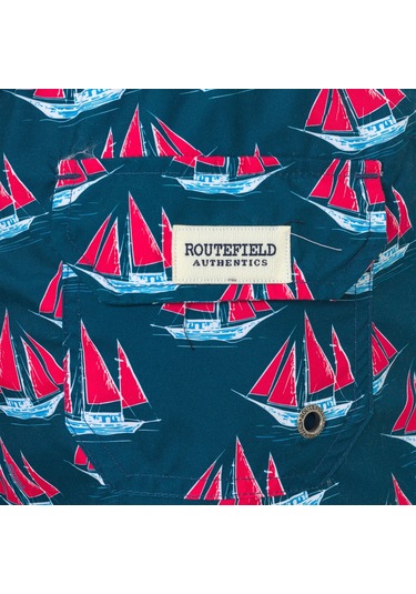 Routefield Vertex Erkek Deniz Şortu Renkli Çok Renkli