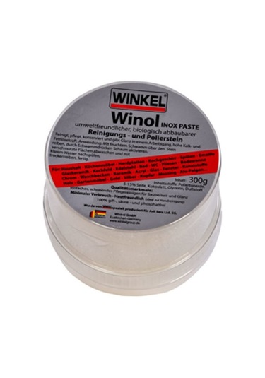 Winol Inox Paste 300Gr Paslanmaz Çelik Krom Yüzey Temizleyici