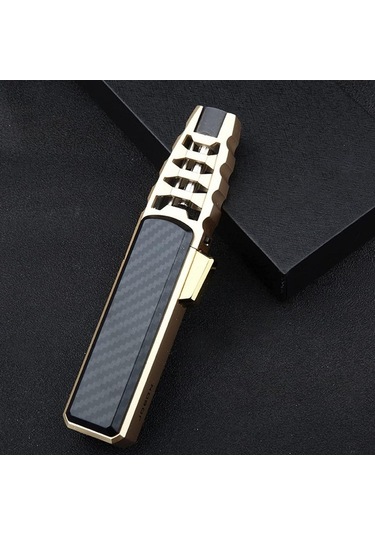 Pazly Altın Folulus Mutfak Ev Barbekü Pişirme Ateşleme Püskürtme Kaynak Çakmak Türbin Meşalesi - Güvenli Ve Kolay Kullanım Altın