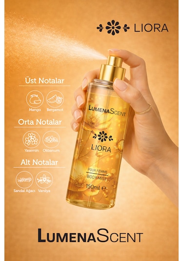 Lumena Scent Liora Pour Femme Body Mist 150 ML