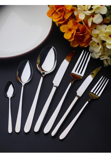 Vizyon 12 Kişilik 89 Parça Çatal Kaşık Bıçak Takımı Metal