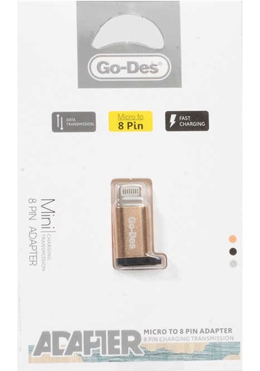Go Des GD-CT02 Micro to Lightning Çevirici Adaptör - ZORE-257760