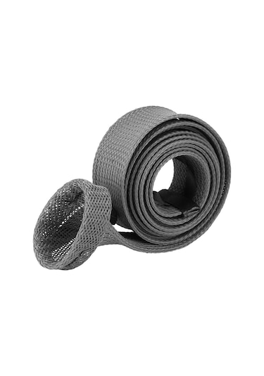 Skycity Gri Pet Plastiği Ağ Desenli Uzatılabilir Olta Kamışı - Çizilme Ve Sürtünme Koruması, 190cm Uzunlukta, 120 C Isı Dayanıklı