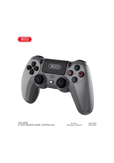 Bluetooth & Kablolu Titreşimli Oyun Kolu Pc Telefon Konsol Uyumu Gamepad Gp6 - Ps4 Android Apple Uyumlu iOS Ps3