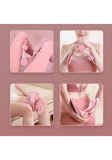 Sones Pelvik Kas Egzersiz Cihazı Güzel Bacak Egzersiz Cihazı, Renk: Mor