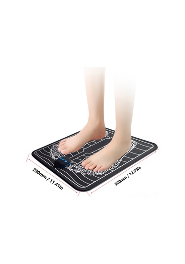 Padalink "taşınabilir Akıllı Ems Ayak Masaj Aleti - 6 Mod, 9 Seviye Şiddet Ayarlı, Uzaktan Kumandalı, Şarj Edilebilir" Çok Renkli