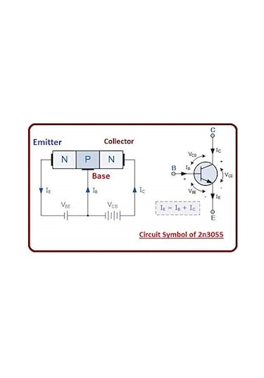 5 Adet Rft 2n3055 Transistör Npn To-3 60v 15a