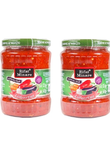 Rıfat Minare Lütenitsa Kahvaltılık Tatlı Sos 2 x 540 G