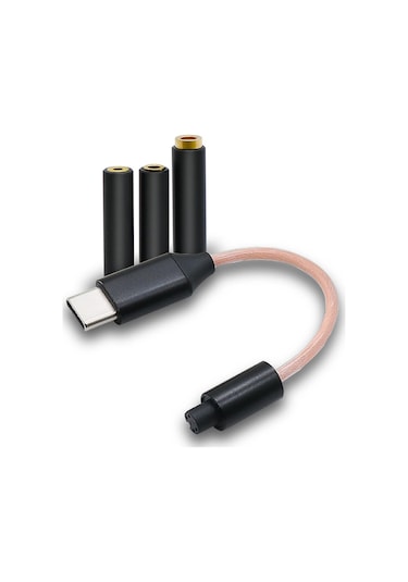 Suntek 3'ü 1 Arada Ses Kablosu Kompakt Taşınabilir Saf Usb C