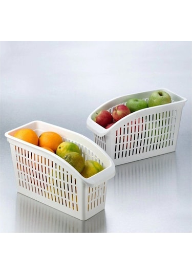 4 Adet Buzdolabı  Içi Düzenleyici Dolap Içi Düzenleyici Organizer