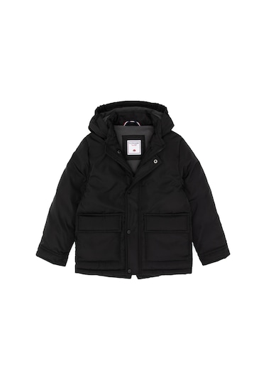 U.s. Polo Assn. Erkek Çocuk Siyah Kaban 50312105-vr046 Siyah