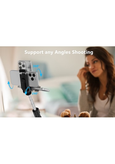 Ven-dens Vd-ss04 Premium Bluetooth Selfie Tripod Ve Uzaktan Kumanda