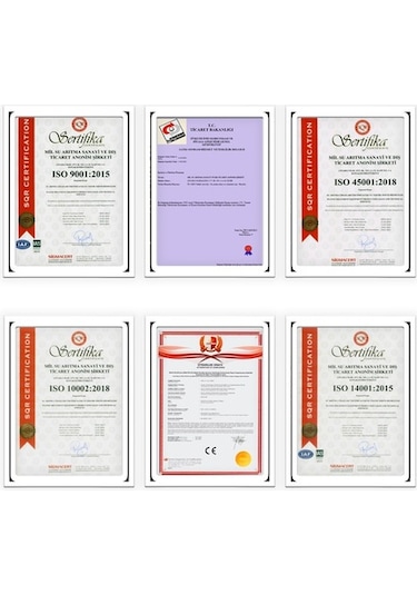 Kapalı Kasa Su Arıtma Cihazı 11'Li Filtresi Membran Seç Set