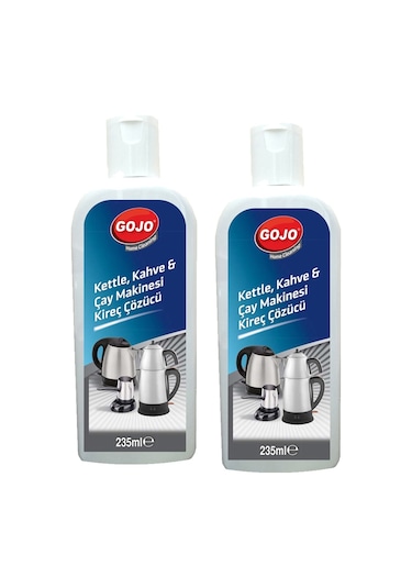 Gojo Kettle Kahve & Çay Makinesi Kireç Çözücü 2 x 235 ML