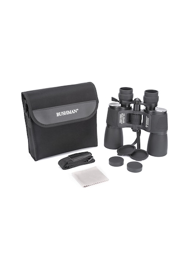 Bushman P Serisi 10-30x60 Zoomlu Dürbün Siyah