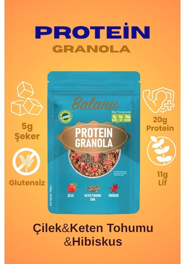 Protein Granola 180gr X3 Adet