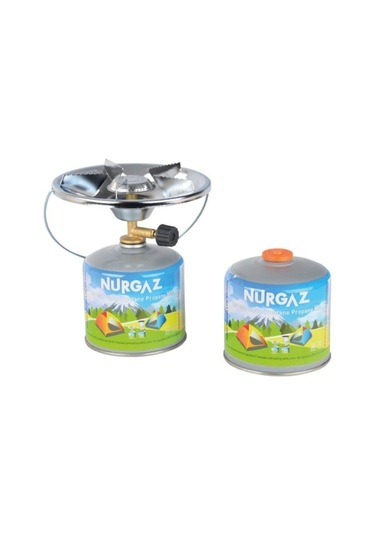 Nurgaz Olympos Kamp Ocağı 450 Gr 2 Adet Kartuş Çok Renkli