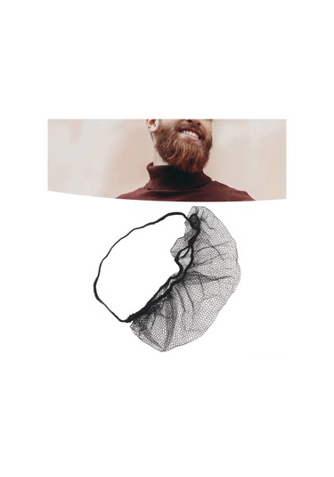 Maiyame 100 Adet Tek Kullandım Saçak Koruması - Nilon Halka Desenli Tüy Kapağı - Restoran Ve Sağlık Kurumları İçin Hijyenik Saçak罩