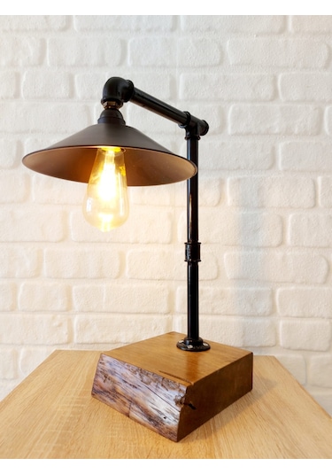 RETRO NOW CHESTER LOFT STYLE BORU ABAJUR Siyah