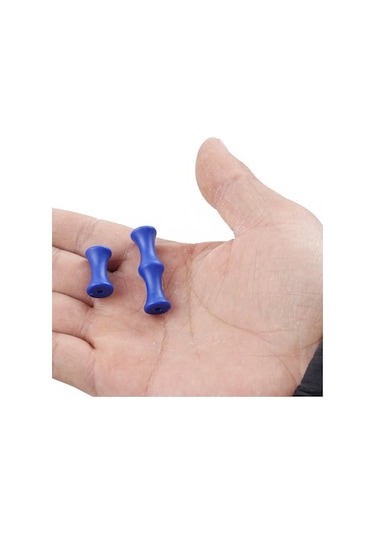 2 Çift Bowstring Parmak Koruyucular Yumuşak Silikon Okçuluk Olimpik Parmak Koruma Hızlı Ribaund Güvenli Ok Konumlandırma Okçuluk Rulo
