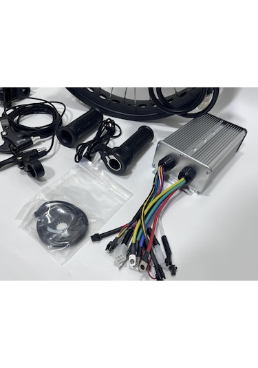 Elektrikli Bisiklet Dönüşüm Kiti 20'' 48v 2000w Çok Renkli