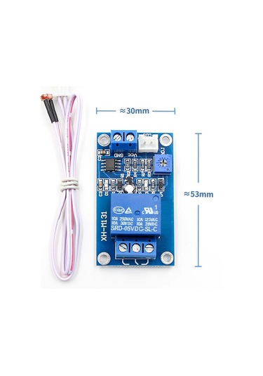 Xh-m131 Ldr Işık Kontollü Röle 12v Gündüz Gece Algılayıcı