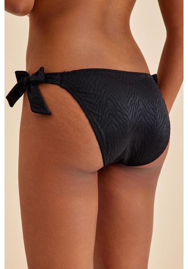 Bali Siyah Dolgusuz Üçgen Bikini Takım Siyah