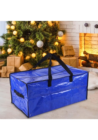 Homyl Parti Aksesuarları Yılbaşı Ağaçları Için Ağacı Mavi