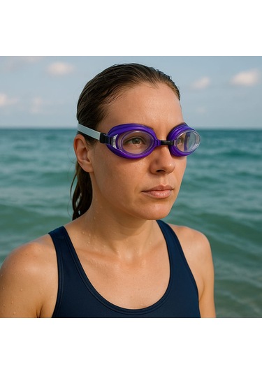 Forzacase Deniz Havuz Yüzme Gözlüğü Ayarlanabilir Kayış - Fc1054 Siyah