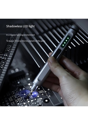 Honeybeeshop Precision Elektrikli Tornavida Seti Alüminyum Kutu Seti Cep Telefonu Onarım Çok Fonksiyonlu Kombinasyon Aracı Tatil Hediyesi