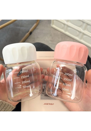 Jian Fan Ölçekli Yağkabışeffaf Cam Su Bardağıdıyeş Yeşil