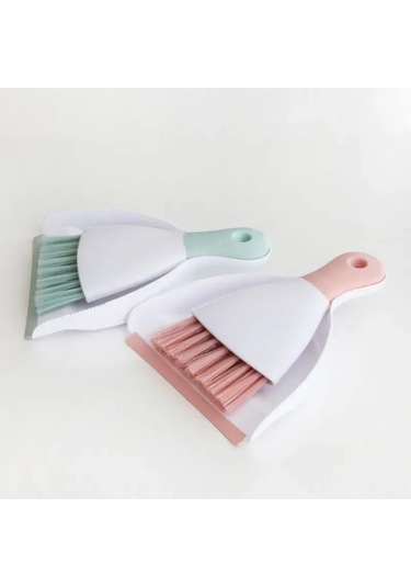 Yaleker Plastik El Tüpü Ve Süpürge Seti - Araç, Mobilya Temizliği İçin Kompakt, Dense Tüy, Kutuplara Ulaşır - Gri Beyaz Gri